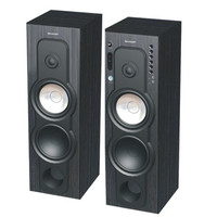 Sharp Speaker Aktif CBOX B880UBL Bluetooth Usb SD MMC Slot 8inch New