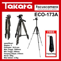 Tripod Takara ECO-173A Handycam kamera Pocket Canon Sony Panasonic