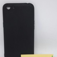 SLIM BLACK MATTE CASE OPPO A71 SILICONE MATTE OPPO A71 ANTI MINYAK
