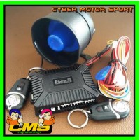 Alarm mobil Beltech model remot tombol gantungan kunci. Alarm mobil
