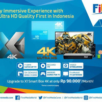 FIRST MEDIA Internet Wifi dan Tv kabel