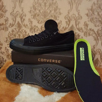 SEPATU CONVERSE ALL STAR KANVAS FULL BLACK