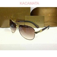 IMPORT ASLI - Kacamata Sunglass Gucci Coklat W828