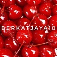 Buah Cherry Merah Tangkai Manis Siap Pakai Topping Cupcake kue 100 gr