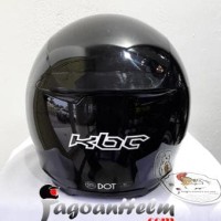 Jual KBC Helm VR Solid | Black Metalic | Fullface DDring Visor Flat