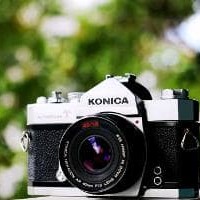 KONICA AUTOREFLEX T Lensa Pancake HEXANON AR 40mm f1 8 Canonet Canon