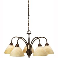 Philips QPG326 chandelier copper 5x40W 230V/lampu gantung murah