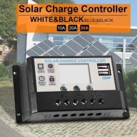 SALE. Panel Tenaga Surya Lampu Pwm Usb Lcd 12/24v Solar Charge
