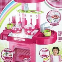 TERLARIS MAINAN KITCHEN SET PINK KOPER MURAH MASAK MASAKAN