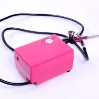 Airbrush Makeup kit with Mini Air Compressor tattoo Face Body Paint Na