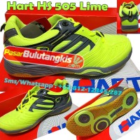 Sepatu Bulutangkis Hart HS 505 Lime