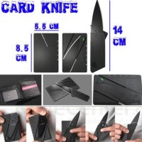 Pisau Lipat Mini kecil Kartu ATM Credit Card Sinclair knife Stainless