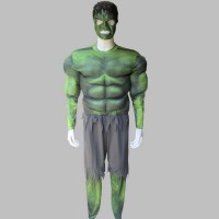 Jual Baju kostum halloween superhero hulk dewasa Murah