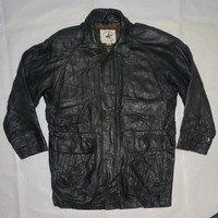 jaket kulit polo club