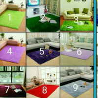 Sarung Karpet bulu uk.120 x 200 cm ASLI RASFUR LEMBUT