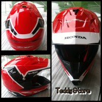 Helm Helmet Sport Touring Trail Cross Honda CRF 150 150L Ori Ahm uk L