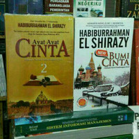 Novel Ayat-Ayat Cinta 2 dan Bumi Cinta.