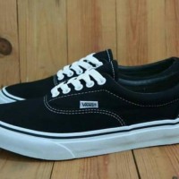 Sepatu Vans Era Original Premium Black White