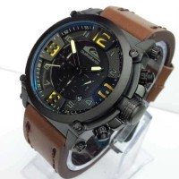 Jam Tangan Quicksilver Tali Kulit ( Alexandre,Casio,Seiko,Ferrari )