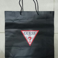 Jual Paperbag / Paper Bag / Tas Karton Branded Guess Besar Murah