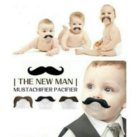 JOLIECOLLECTIONS EMPENG KUMIS / DOT/ PACIFIER BAYI LUCU BENTUK KUMIS