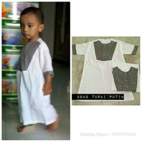 Gamis Anak Laki Laki / Koko Jubah Usia 4-7 tahun