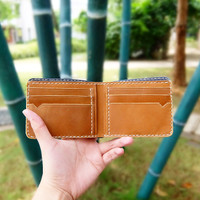 Dompet Kulit ASLI Premium HANDMADE VINTAGE untuk PRIA WANITA Kuat Bah