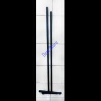 Tiang RAM HITAM 150x50cm | Kaki RAM | Tatakan RAM Gantungan Aksesoris