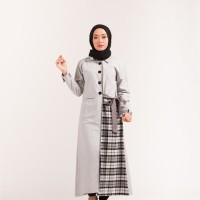 baju gamis wanita baju muslim wanita terbaru konsep minimalis elegan
