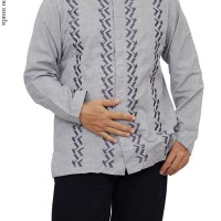 Baju Koko Dewasa Lengan panjang merk ALBATAR