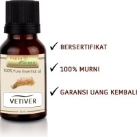 Vetiver Essential Oil 10ml Pure 100% Natural Minyak Atsiri Akar Wangi