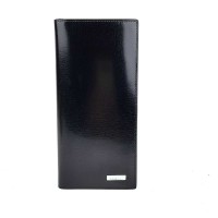A19255 Dompet Panjang Kulit Asli Pria Wanita Murah - DECKESE NSM BLACK