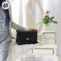 Tas Selempang Wanita KYNAN HITAM By RUMAH WARNA