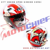 Helm Kyt Venom Open Face Simon Corsi