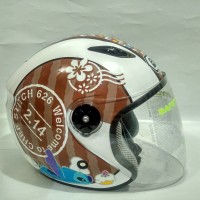 Helm Bmc Milan 03 Half Face. Barang Bagus. Standart Sni
