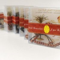 Gelang Kokka 10 pcs Esklusif Kaukah Asli Biji Kayu Koka Tali Nylon K