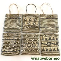 Jual Tas Anyaman Rotan Ajiro/Tas Anyaman Dayak, Anjat Murah