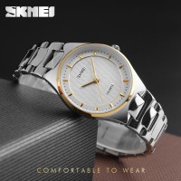 Jam Tangan Wanita Elegan Mewah Anti Air SKMEI 1282 Original - GOLD