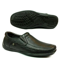 sepatu kulit carvil Tyrone .black original
