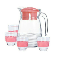 luminarc coastline pitcher Drink set 5 pcs