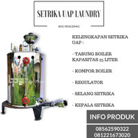 Boiler Setrika Uap Kapasitas 25 Liter Maomoto Laundry Kiloan