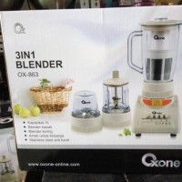 BLENDER 3 in 1 Oxone Ox-863 Low Watt ASLI