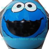 HELM XYZ BUBBLE Blue Elmo (mirip BOGO)