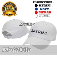 Topi Baseball SKYRIM keren Pria Wanita Distro Polos Motifkita 01