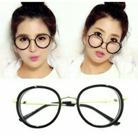 Frame Kacamata bulat kekinian kwalitas premium