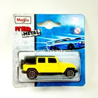 Maisto Jeep Wrangler Rubicon Diecast SUV Car Koleksi Miniatur Mobil