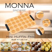 Jual Mini Muffin Pan 24 Cups Monna Bakeware - Cetakan Cupcake Murah