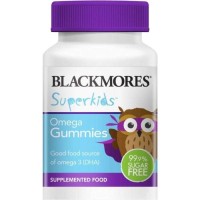 Jual Blackmores Superkids Super Kids Omega Gummies Black mores ORIGINAL Murah