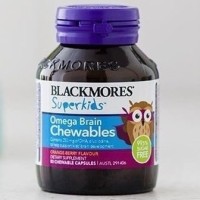 Jual Blackmores Superkids Super Kids Omega Brain Chewables Chewable 50 Caps Murah