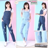 Celana Murah Celana Overall Celana Kodok Ripped Jeans Washed